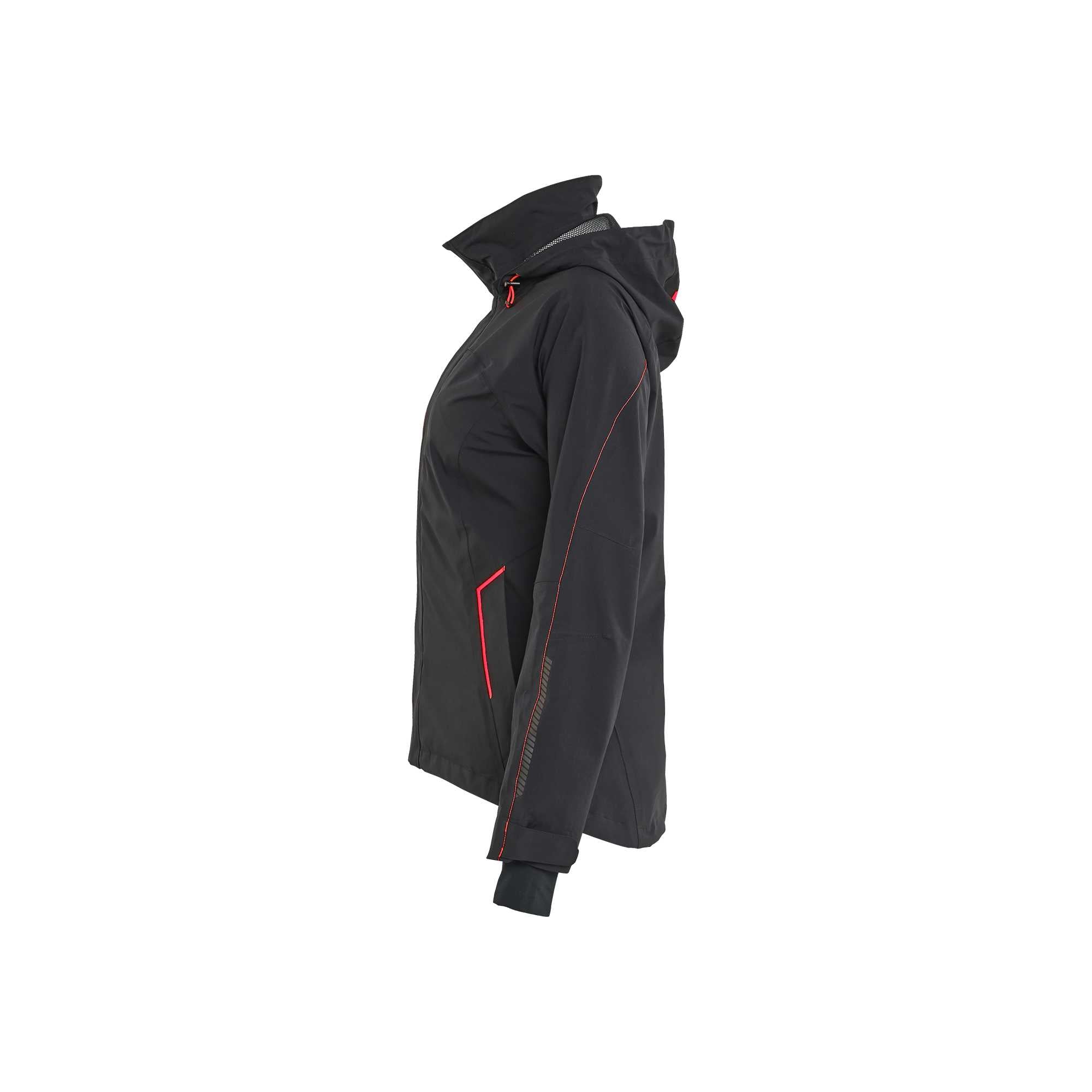 BLAKLADER 44031917 Women's Shell Jacket Stretch Hi Vis Reflective Shell Work Jacket WOMEN - Waterproof